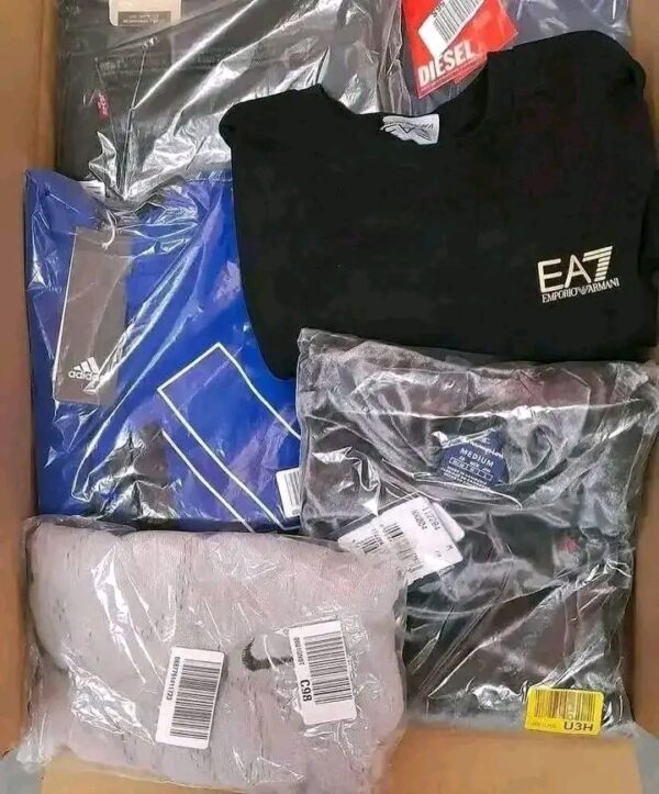 mixed clothing pallet of 400 pieces All clothes are brand