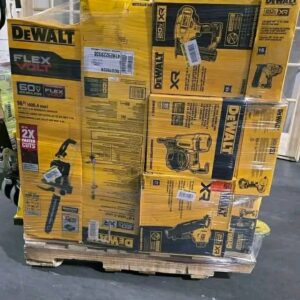 Dewalt tools available 100 pieces per pallet