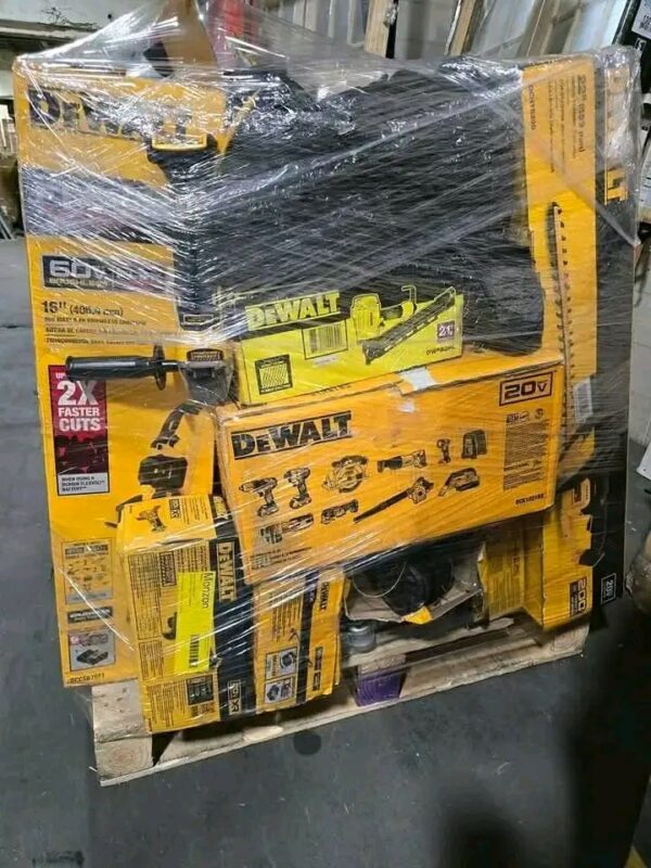 Dewalt tools available 100 pieces per pallet