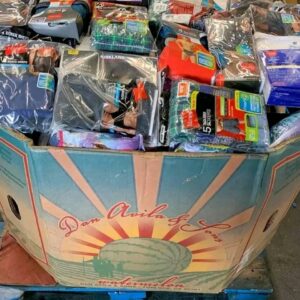 Mixed male and female underwear pallet with 700 pieces