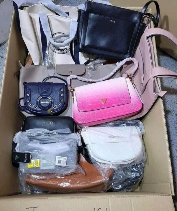 Wholesale Designer Handbag Pallet - 250PCS Mixed Authentic Luxury Brands