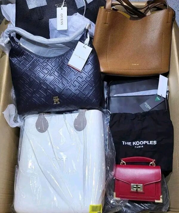 Wholesale Designer Handbag Pallet - 250PCS Mixed Authentic Luxury Brands