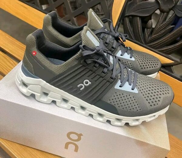Hoka and On Cloud shoe pallet