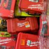 Mixed Milwaukee tools pallets 80-90 pieces