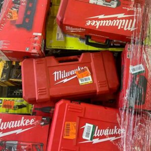Mixed Milwaukee tools pallets 80-90 pieces