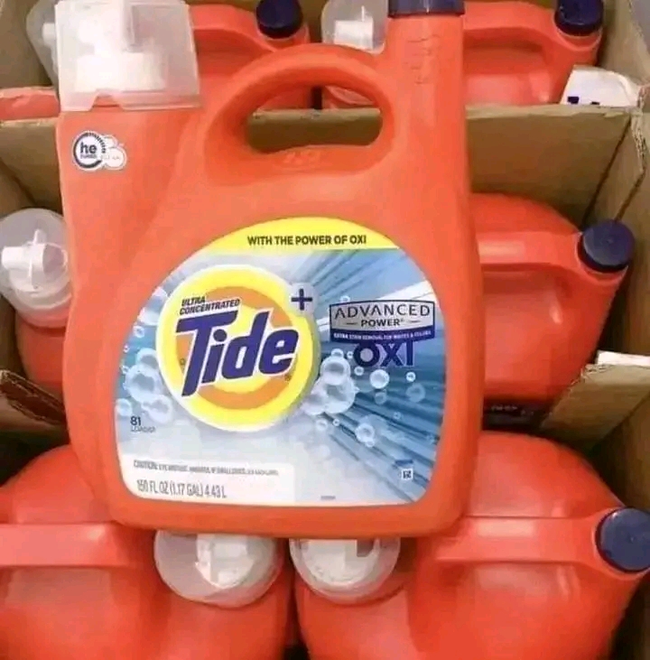 Tide liquid /laundry detergent,200 pieces per y