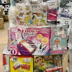 Wholesale Toy Pallet: 120 Pcs, Girls' Toys & Kids Games (New in Box)