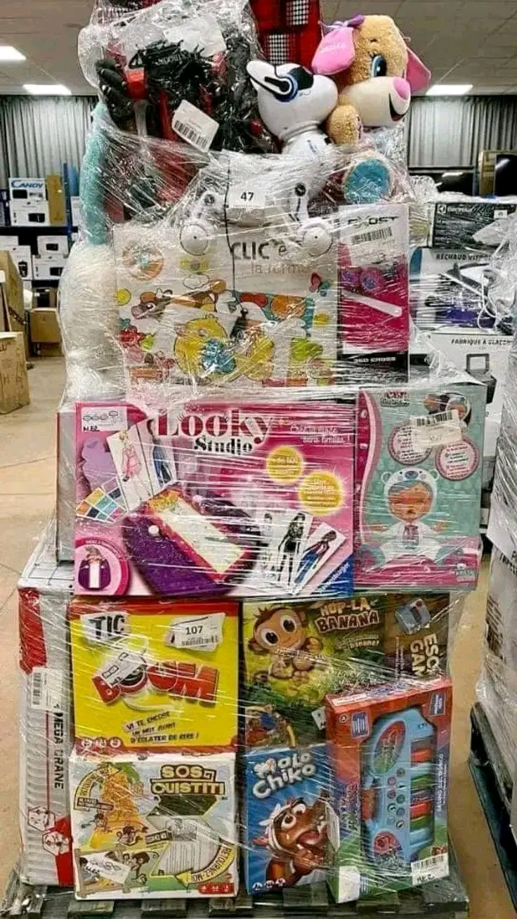 Wholesale Toy Pallet: 120 Pcs, Girls' Toys & Kids Games (New in Box)